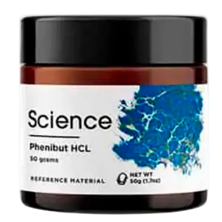 Phenibut HCL 50g en Polvo (incluye dosificador) - Science