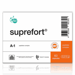 Suprefort Cápsulas 200mg (x60) | Biorregulador de Páncreas Endocrino y Metabolismo – Khavinson