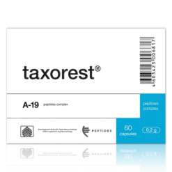 Taxorest Cápsulas 200mg (x60) | Biorregulador de Pulmones y Función Respiratoria – Khavinson