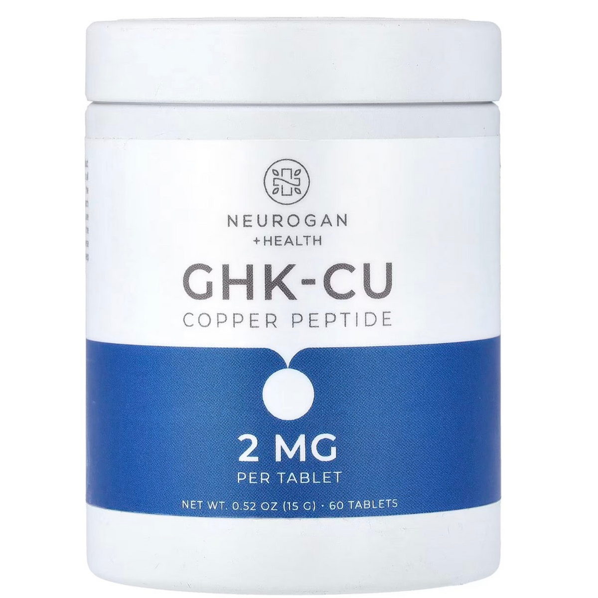 GHK-Cu Copper Peptide 2mg – Neurogan +Health | 60 Tablets