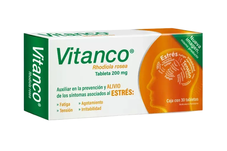 30 Cápsulas con 200mg de Rhodiola Rosea - Vitanco