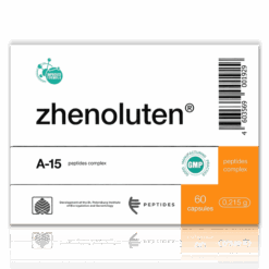 Zhenoluten Cápsulas 200mg (x60) | Biorregulador de Ovarios y Salud Femenina – Khavinson