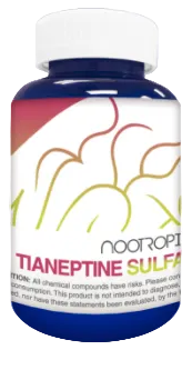 60 Cápsulas con 25mg de Tianeptina Sulfato - Nootropics Depot