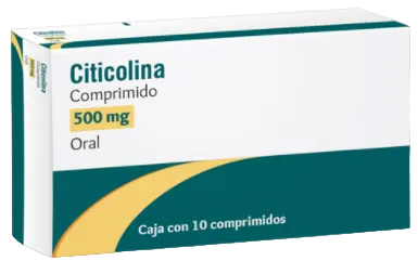 10 Píldoras con 500mg de Citicolina - Zydus Pharma