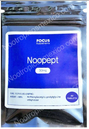 90 Píldoras con 30mg de Noopept en Mexico- Focus Supplements