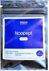 90 Píldoras con 30mg de Noopept en Mexico- Focus Supplements