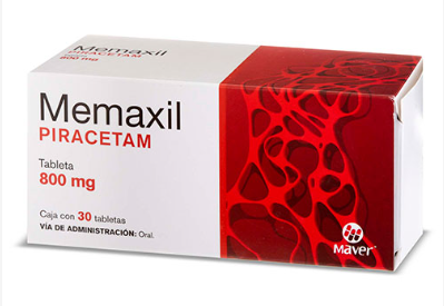 30 Tabletas con 800mg de Piracetam - Memaxil