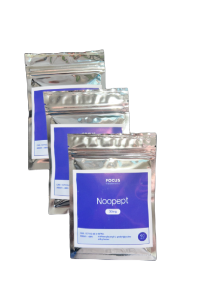 3 paquetes de 90 Píldoras con 30mg de Noopept - ENVIO GRATIS DHL
