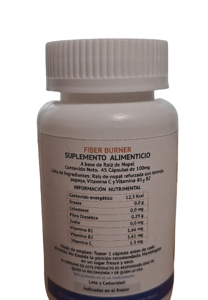 Fiber Burner - Control de Peso Natural