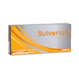 Comprimidos Con 200mg de Sulbutiamina Recubiertos - Sulverion