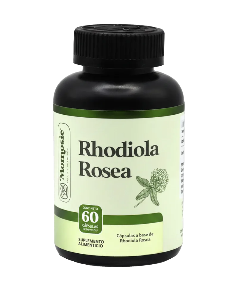 Rhodiola Rosea 500 mg · 60/180 Cápsulas - Momosie